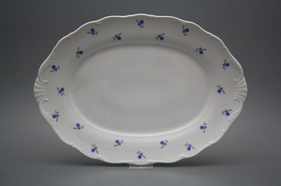 Oval dish 36cm Verona Forget-me-not Sprays ABB č.1