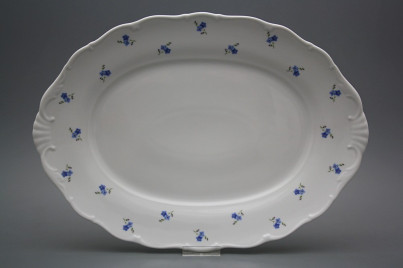 Oval dish 40cm Verona Forget-me-not Sprays ABB č.1