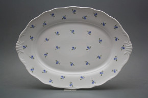 Oval dish 40cm Verona Forget-me-not Sprays BBB