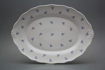 Oval dish 40cm Verona Forget-me-not Sprays BBB č.1