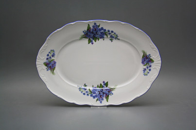 Oval dish 32cm Verona Forget-me-not EAL č.1