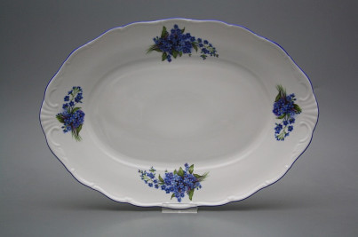 Oval dish 36cm Verona Forget-me-not EAL č.1