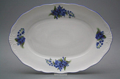 Oval dish 40cm Verona Forget-me-not EAL č.1