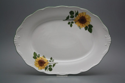 Oval dish 36cm Verona Sunflowers DZL č.1