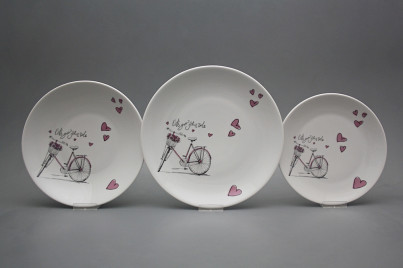 Plate set Coup Bicycle 12-piece BB č.1