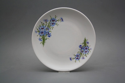 Flat plate 24cm Coup Cornflowers DBB č.1