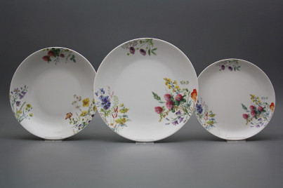 Plate set Coup Flowering meadow 12-piece CBB č.1