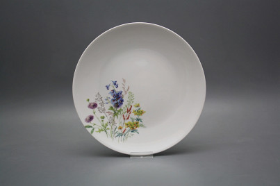 Flat plate 24cm Coup Flowering meadow HBB č.1