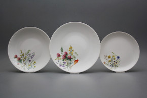 Plate set Coup Flowering meadow 18-piece HBB