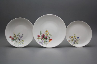 Plate set Coup Flowering meadow 18-piece HBB č.1