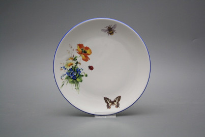 Dessert plate 19cm Coup Field flowers HAL č.1