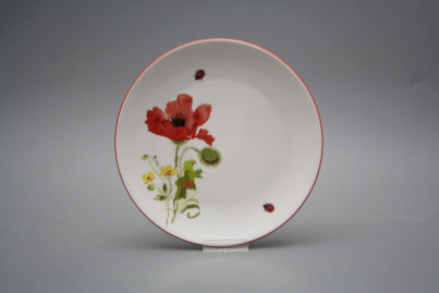 Dessert plate 19cm Coup Poppy CL č.1