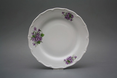 Flat plate 25cm Verona Violets CBB č.1