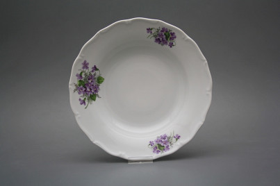 Deep plate 24,5cm Verona Violets CBB č.1