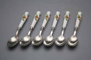 Set of teaspoons Bohemia 1987 Poinsettia 6-piece BB