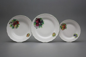 Plate set Verona Fruits 36-piece DZL