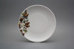 Flat plate 24cm Coup Pine Cones BB