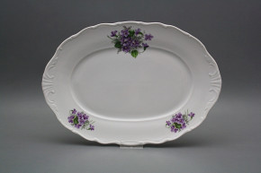 Oval dish 32cm Verona Violets CBB