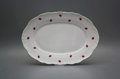 Oval dish 32cm Verona Ladybirds AZL č.1