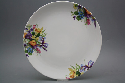 Flat round dish 30cm Coup Crocus CBB č.1