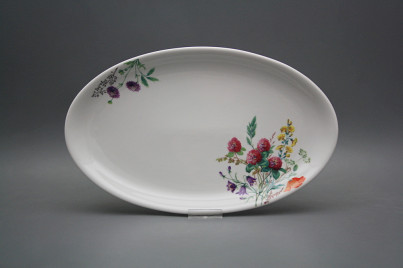 Oval dish 33cm Coup Flowering meadow CBB č.1