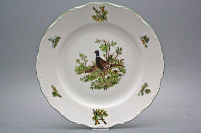 Flat round dish 31cm Verona Pheasant FZL č.1