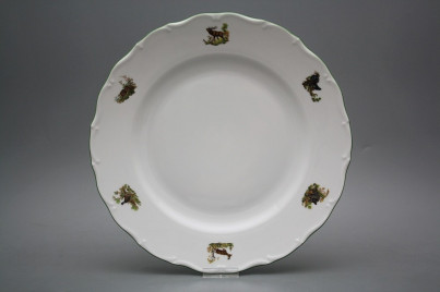 Flat round dish 31cm Verona Gamekeepers AZL č.1