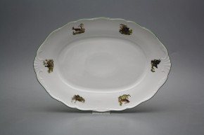 Oval dish 32cm Verona Gamekeepers AZL