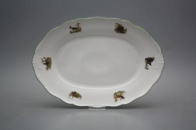 Oval dish 32cm Verona Gamekeepers AZL č.1