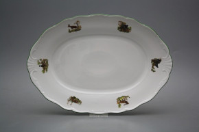 Oval dish 36cm Verona Gamekeepers AZL