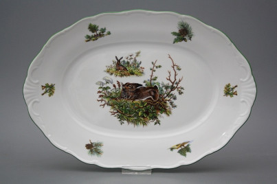 Oval dish 36cm Verona Hare FZL č.1