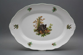 Oval dish 40cm Verona Wild boar FZL