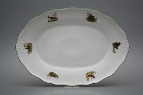 Oval dish 40cm Verona Gamekeepers AZL