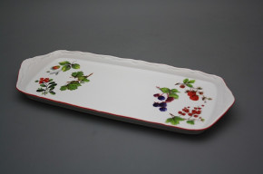 Tray square 37cm Verona Forest berries DCL