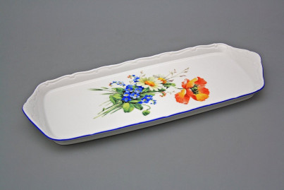 Tray square 37cm Verona Field flowers IAL č.1