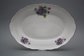 Oval dish 36cm Verona Violets CFL