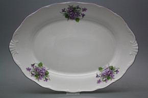 Oval dish 40cm Verona Violets CFL