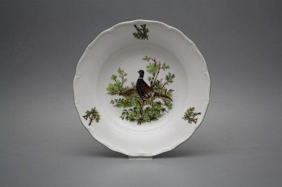 Deep plate 24,5cm Verona Pheasant GZL č.1