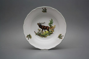 Deep plate 24,5cm Verona Roaring deer GZL