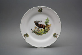 Flat plate 25cm Verona Roaring deer GZL