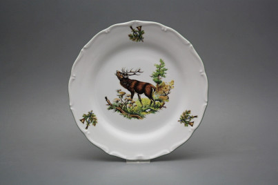 Flat plate 25cm Verona Roaring deer GZL č.1