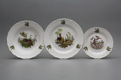 Plate set Verona Gamekeepers 12-piece GZL č.1