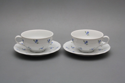 Cup low 0,18l with saucer Verona Forget-me-not Sprays BB č.1