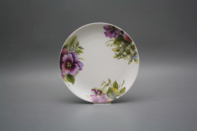 Dessert plate 19cm Coup Pansy CsBB č.1