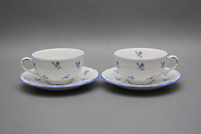 Cup low 0,18l with saucer Verona Forget-me-not Sprays AL č.1