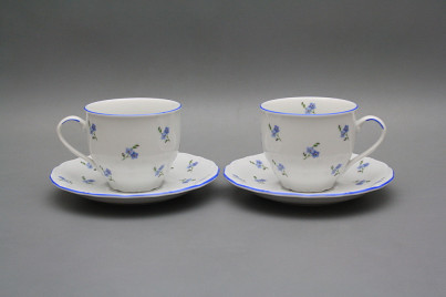 Cup high 0,18l with saucer Verona Forget-me-not Sprays AL č.1