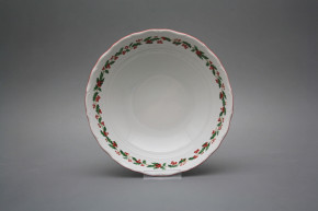 Deep dish 23cm Verona Christmas holly KCL