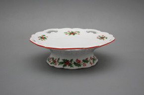 Candy dish Verona Christmas holly CL