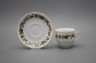 Cup high 0,18l with saucer Verona Christmas holly CL č.2