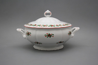 Souptureen 2,5l Verona Christmas holly CL č.1